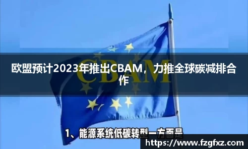 欧盟预计2023年推出CBAM，力推全球碳减排合作